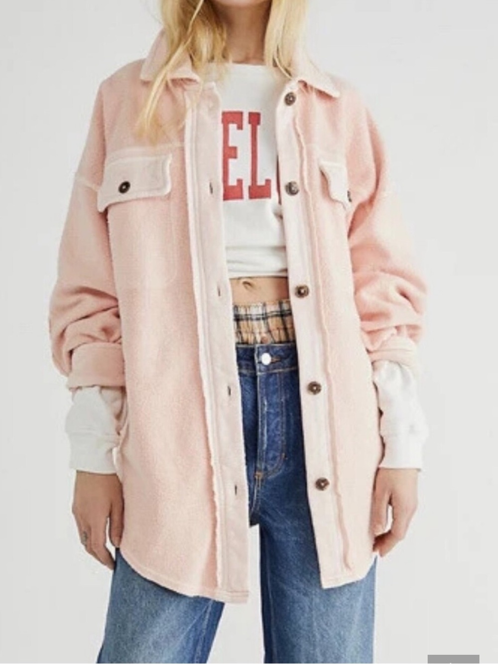 Free People ruby Shacket